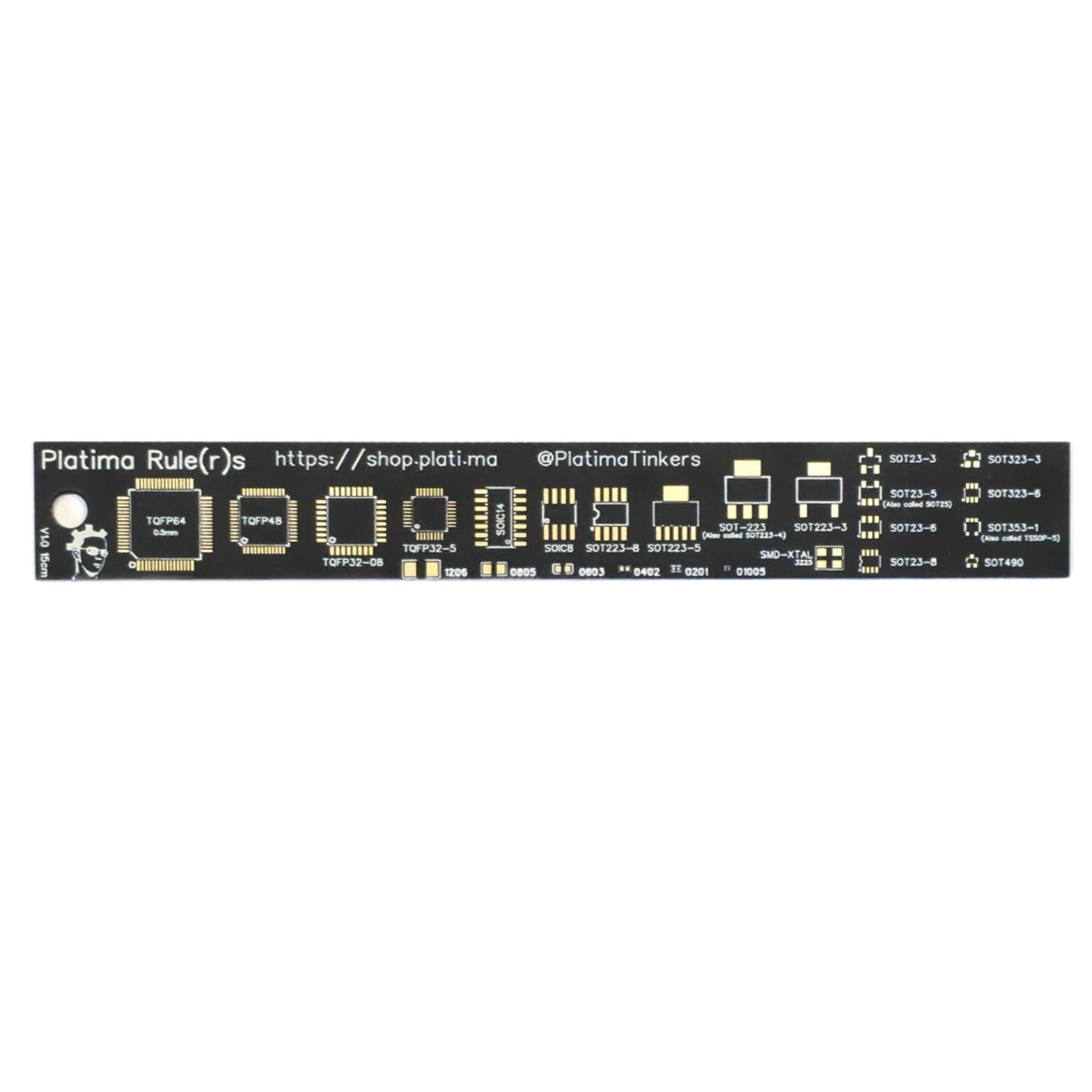 Platima Rule(r)s PCB Ruler