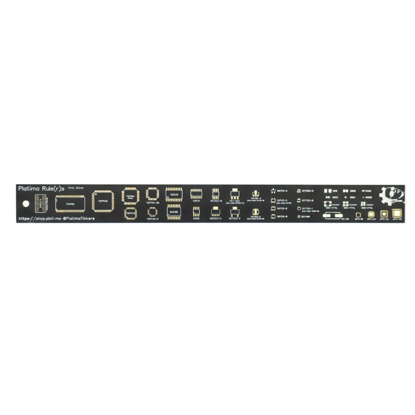 Platima Rule(r)s PCB Ruler
