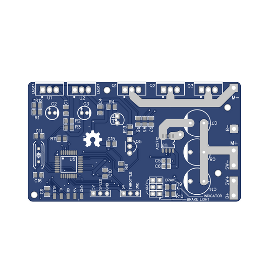 36V Bushed DC Motor ESC PCB V1.2