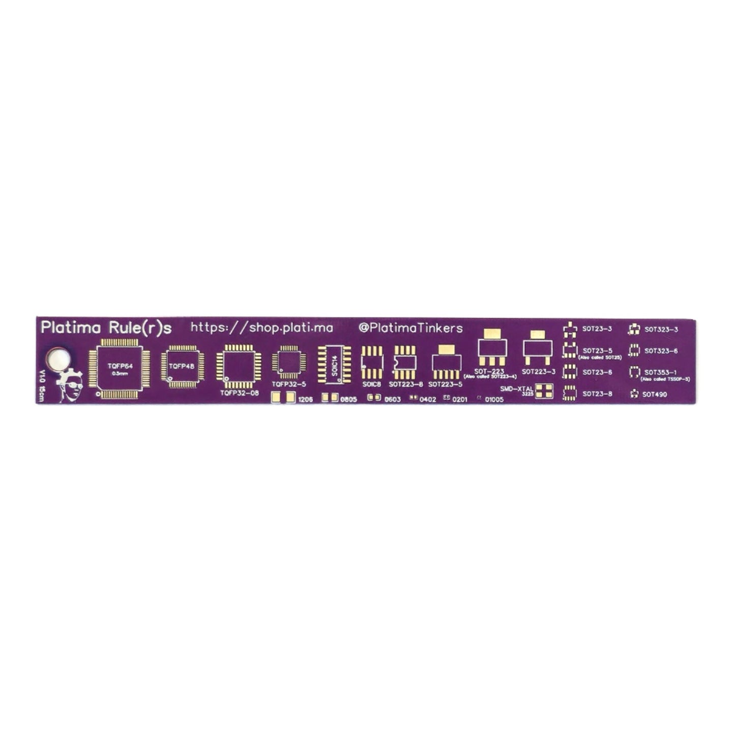 Platima Rule(r)s PCB Ruler