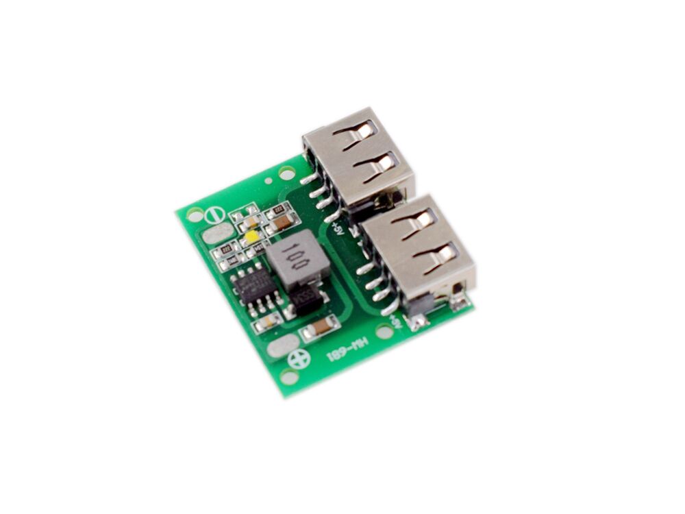 Dual-USB DC-DC 3A Step-Down Converter