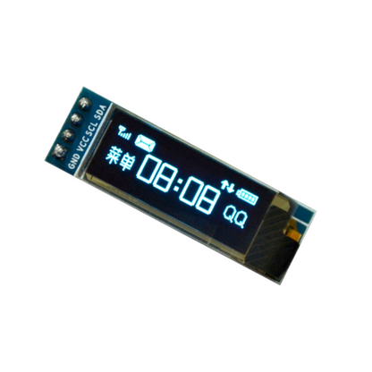 Makerfabs 0.91" I2C OLED 128x32 Display Module (Blue, SSD1306)