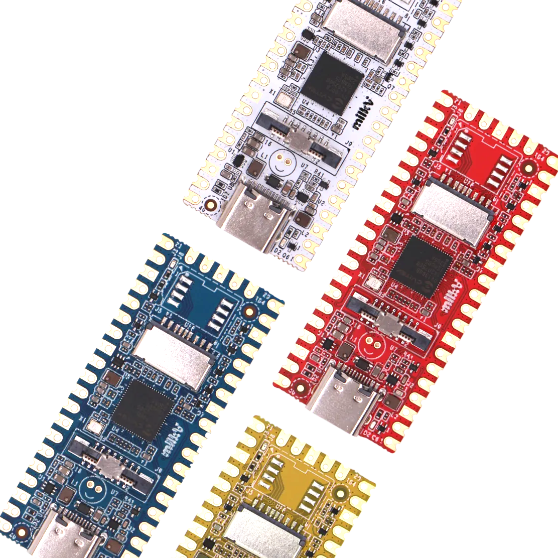 Multi Core Risc V Communication Milk-V Duo (64M) - 1GHz Dual-Core RISC-V + 8051 SBC – Platima Tinkers Shop