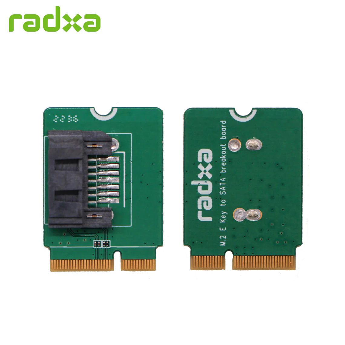 M.2 E Key to SATA Breakout Board