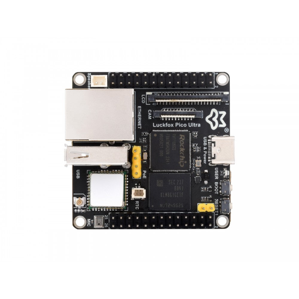 Luckfox Pico Ultra ARM + RISC-V SBC, Optional Wi-Fi & PoE