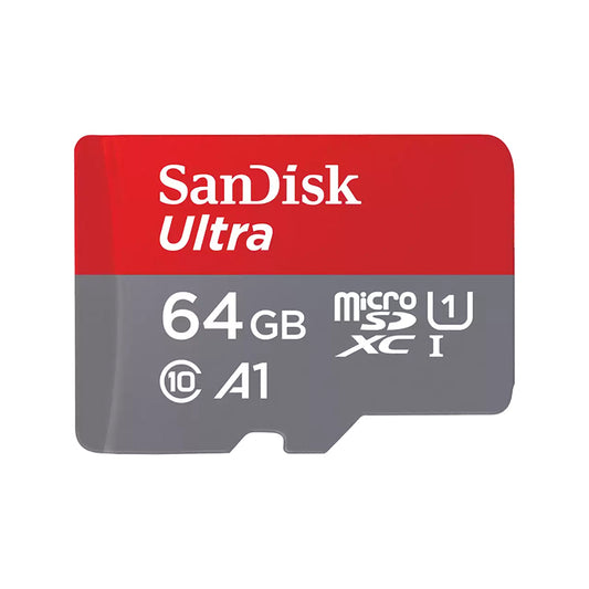 SanDisk Ultra 64GB microSD SDHC SDXC UHS-I Memory Card (