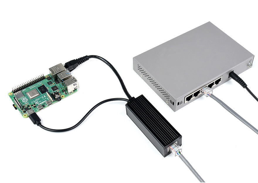 USB Type-C PoE Splitter (Gigabit, 5V 2.5A)