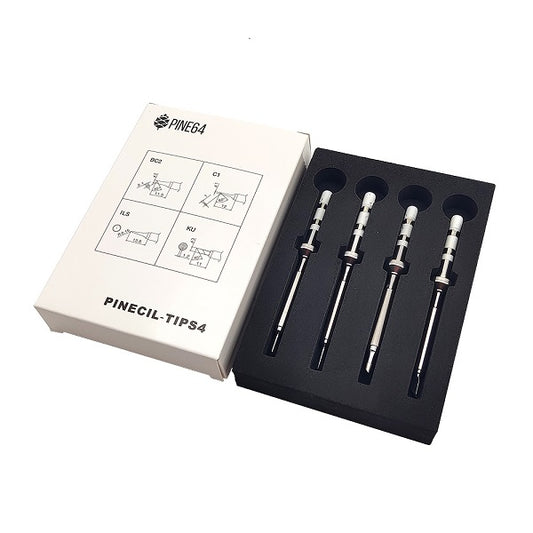 Pinecil Soldering Short Tip Set (Fine)