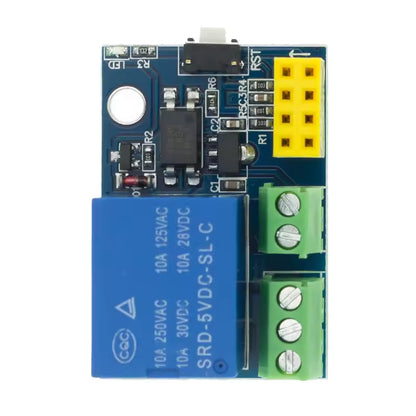ESP-01S WiFi Relay Module (10A/250VAC, Tasmota/ESPHome Compatible)