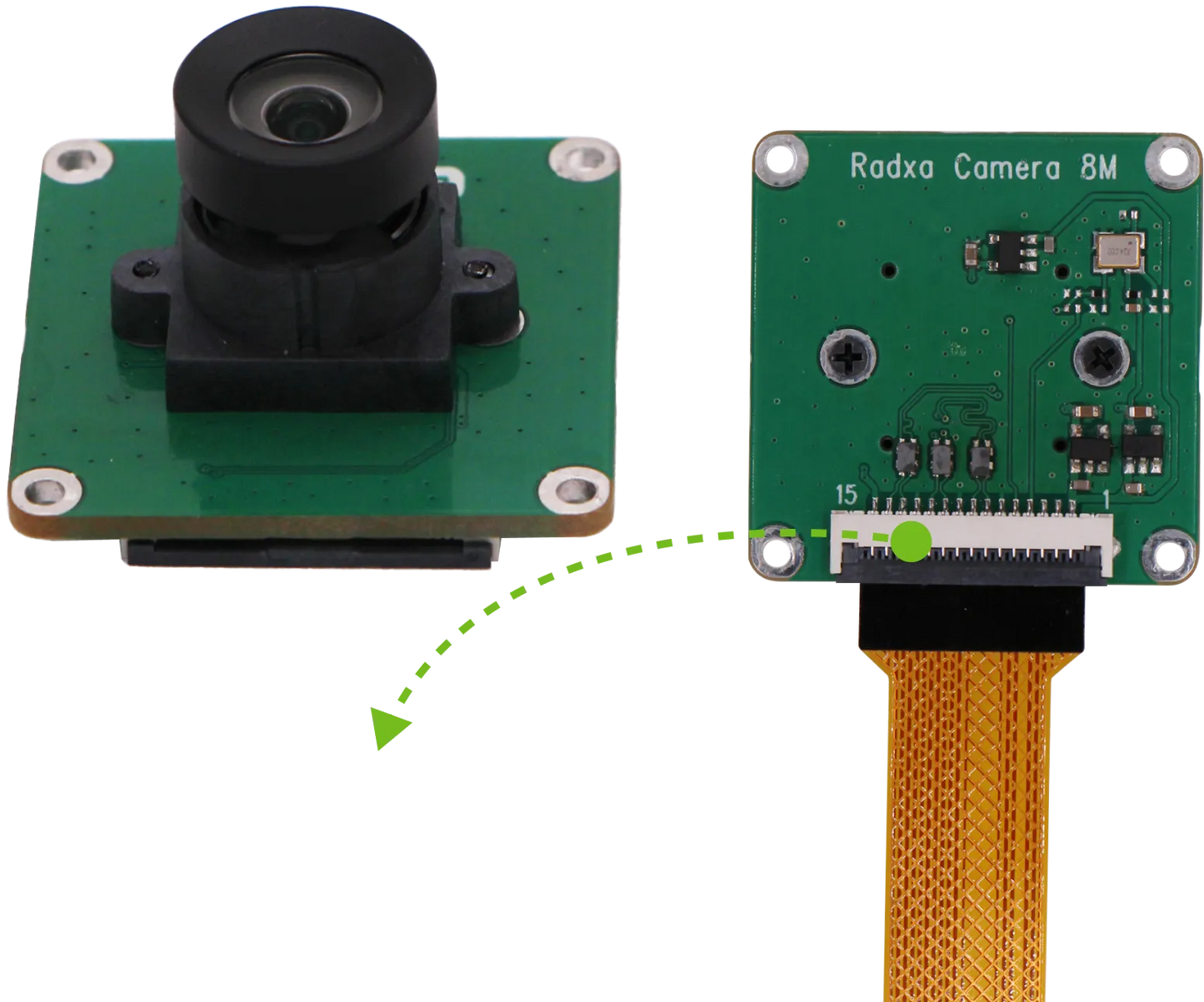 Radxa Camera 219, 8MP (Meant for Zero 3E/3W)